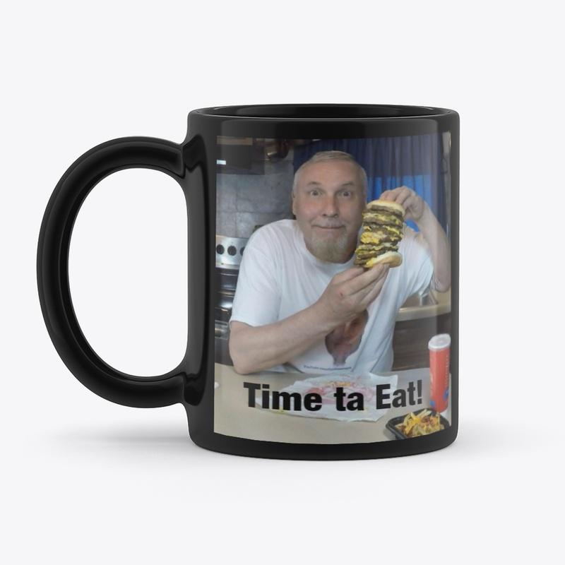 Time ta Eat 9 Patty Burger Mug