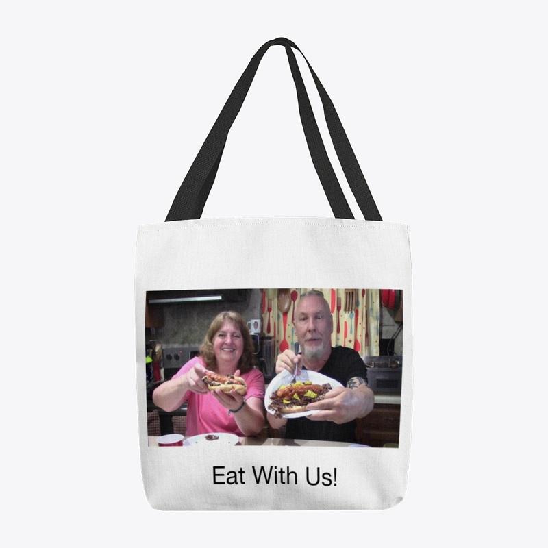 Eat with us Tote Bag!